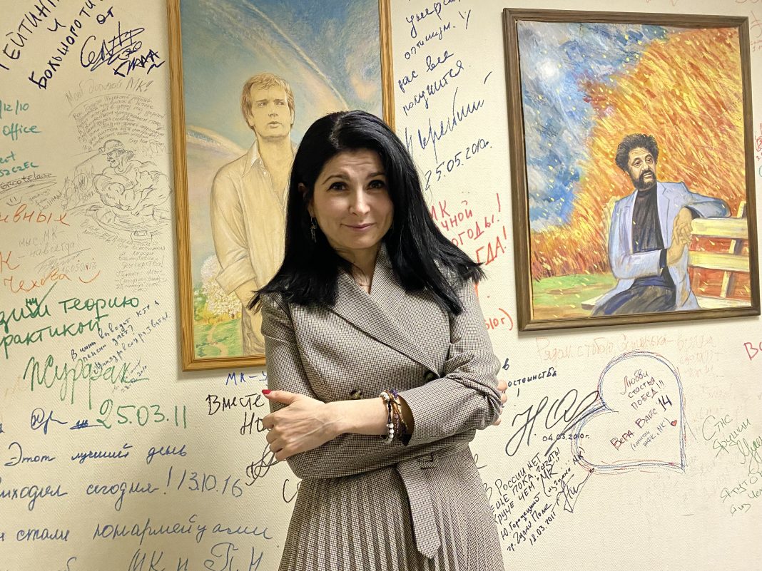 Ева Меркачёва в редакции МК. Фото pulse19.ru Ева Меркачёва в редакции МК. Фото pulse19.ru