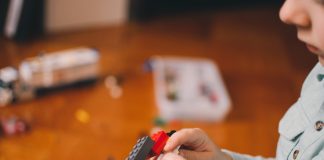 игрушки, лего, дети, ребенок