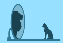 Зеркало надежд. Картинка из фотобанка