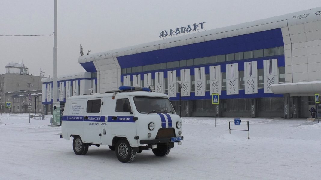 Фото предоставлено пресс-службой Абаканского ЛО МВД Аэропорт Абакан