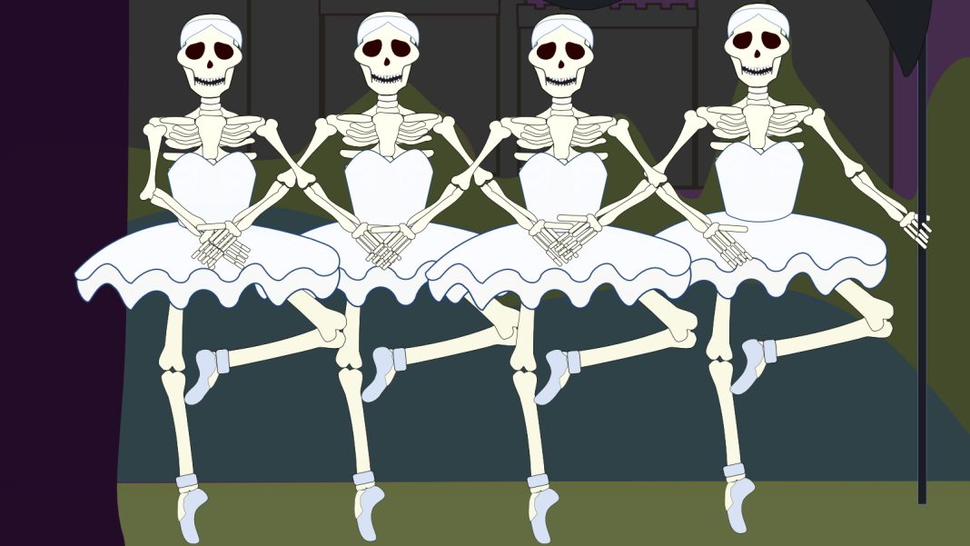 Танцы, скелеты