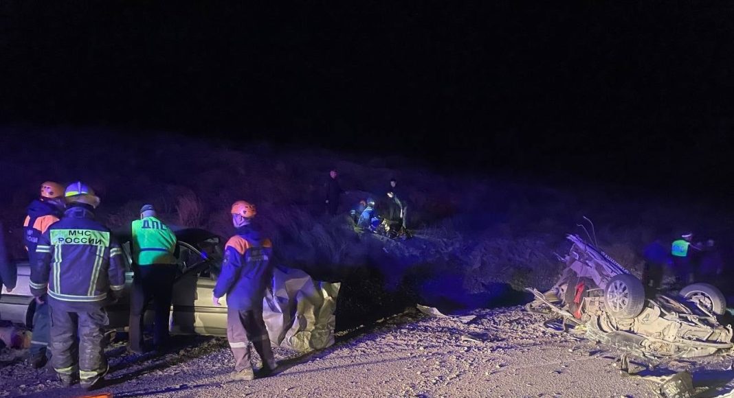 Фото со страницы главы Тувы ДТП в Туве