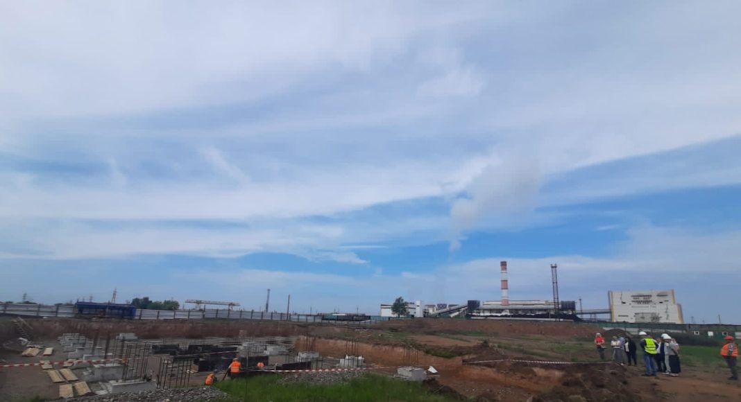 Строительство индустриального парка «Ташеба»