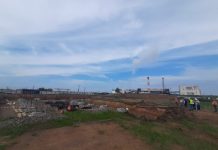 Строительство индустриального парка «Ташеба»