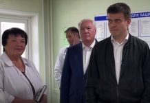 Михаил Котюков в Минусинске. Фото из телеграм-канала Михаила Котюкова