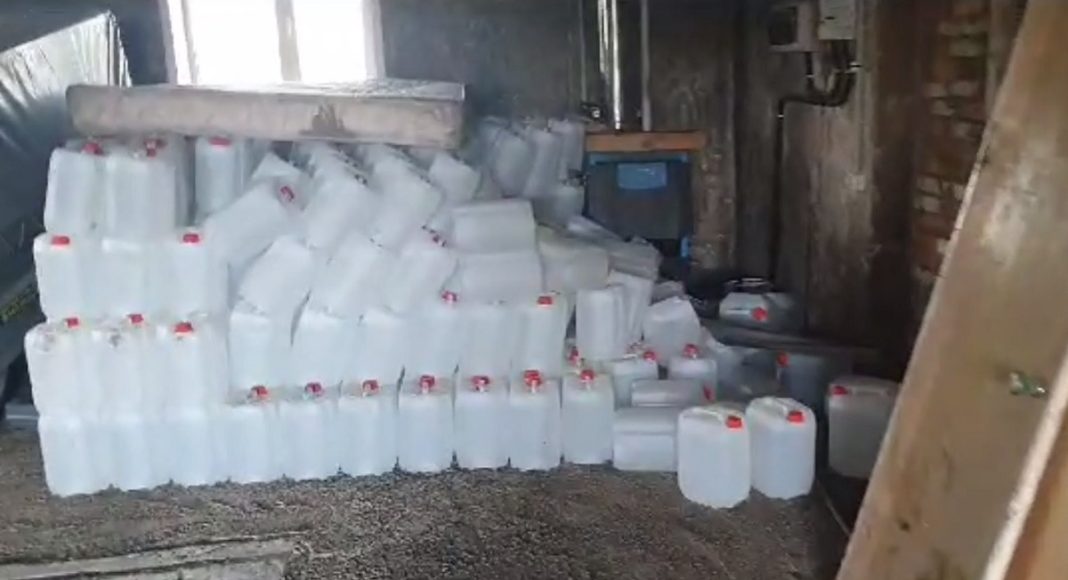 Кадр оперативной съемки МВД РХ