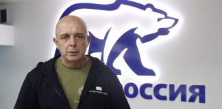 Сергей Сокол. Кадр из видеообращения