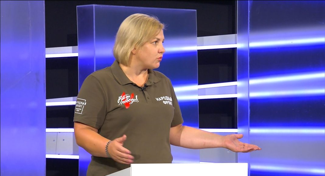 Народный фронт, Ксения Буганова в программе «Аргументы»