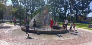 Фонтан в Вершине Теи