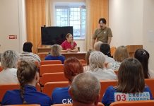 Бадма Башанкаев в Усть-Абаканском районе. Фото из телеграм-канала Елены Егоровой