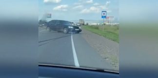 Кадр видео, опубликованного МВД
