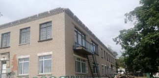 Восстановительные работы в Червонопартизанске, ЛНР. Фото пресс-службы Минстроя РХ