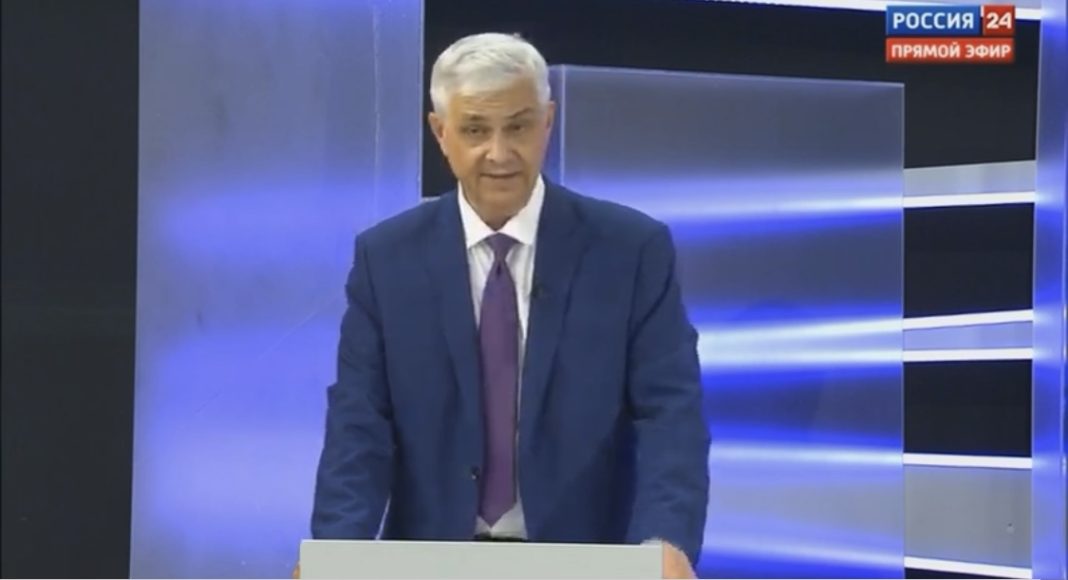 Владимир Грудинин на дебатах