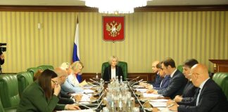 Встреча Сергея Сокола с Викторией Абрамченко