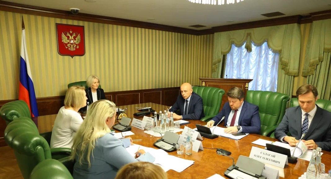 Встреча Сергея Сокола с Викторией Абрамченко