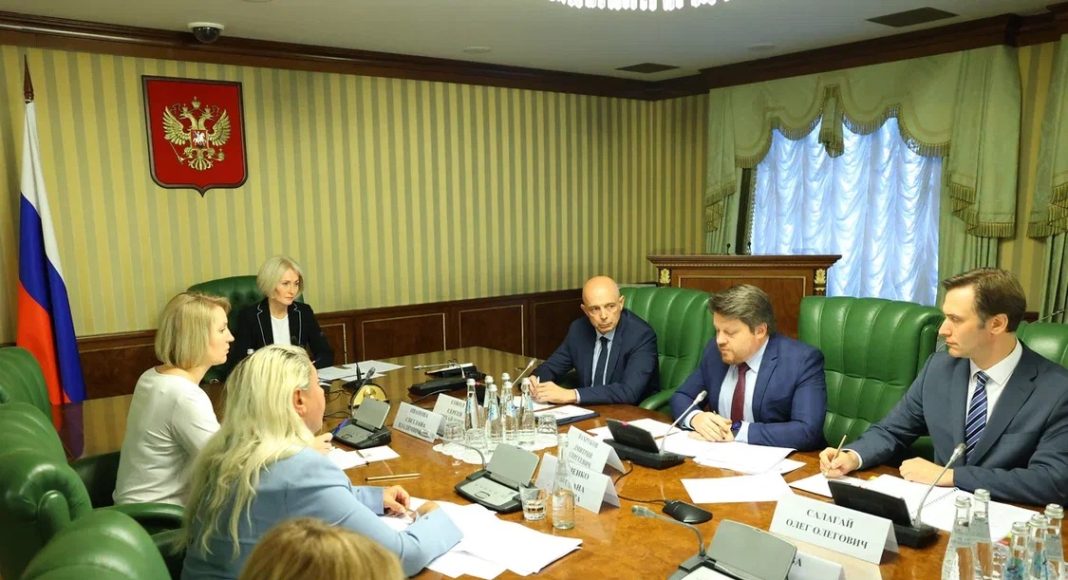 Встреча Сергея Сокола с Викторией Абрамченко