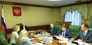 Встреча Сергея Сокола с Викторией Абрамченко