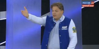 Михаил Молчанов на дебатах