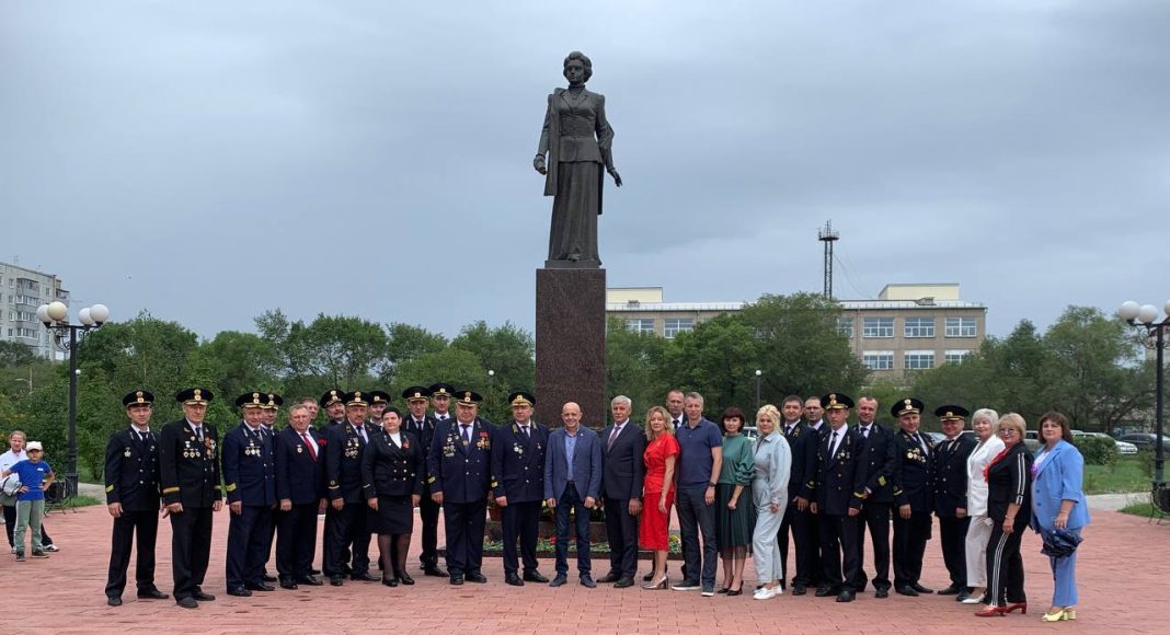 Памятник Баландиной. Фото из соцсетей Василия Белоногова