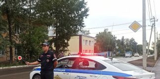 Полиция. День шахтёра в Черногорске. Фото из телеграм-канала МВД по РХ