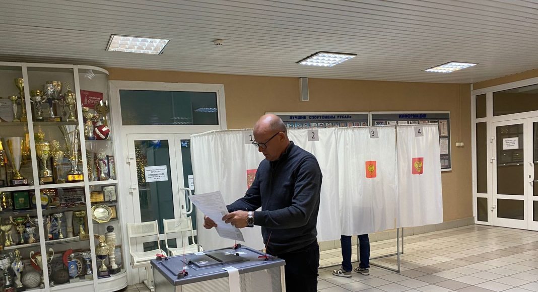 Выборы. Леонид Быков. РУСАЛ. Фото из соцсетей Леонида Быкова