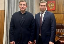 Андрей Турчак и Валентин Коновалов. Фото со страницы Валентина Коновалова