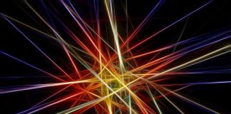 Физика. Лазер. Фото из фотобанка