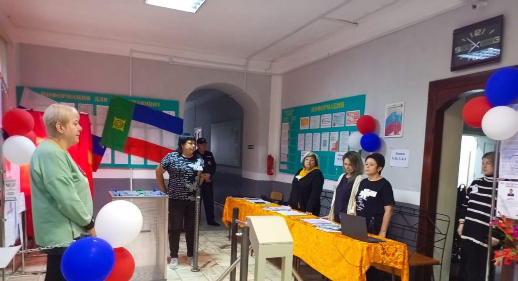 Выборы 2023. Фото из телеграм-канала Избирком Хакасии