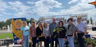 "Черногорский подсолнух". Фото из телеграм-канала Василия Белоногова