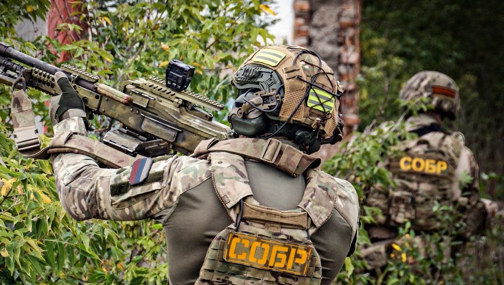 СОБР. Росгвардия. Фото пресс-службы управления росгвардии по РХ