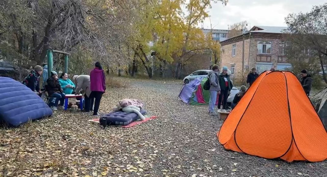 Кадр съемки ЦРОК