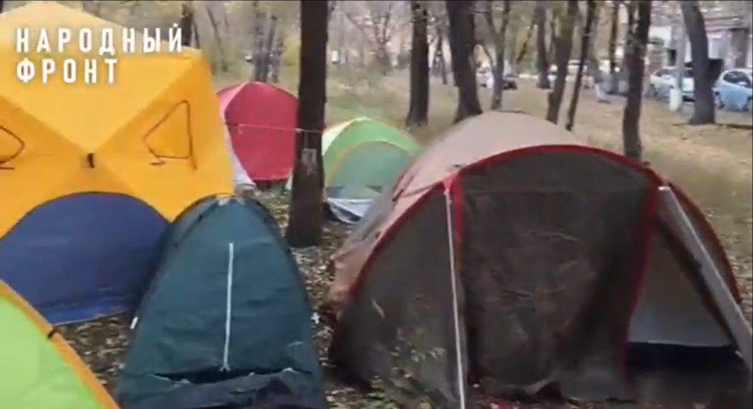 Кадр съемки Народного фронта Кадр съемки Народного фронта