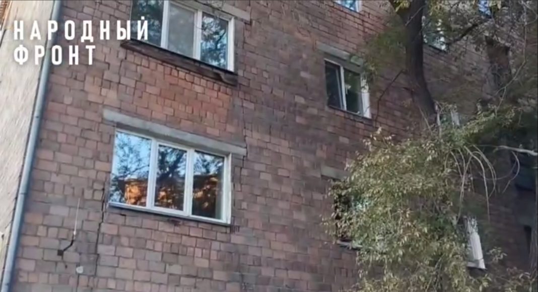 Кадр съемки Народного фронта