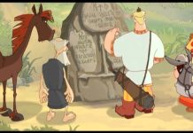 Кадр из мультфильма «Алеша Попович и Тугарин Змей»