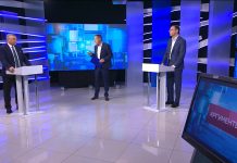 Александр Мяхар и Евгений Челтыгмашев в программе «Аргументы»