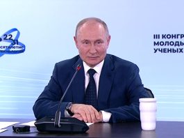 Владимир Путин. Кадр съемки kremlin.ru
