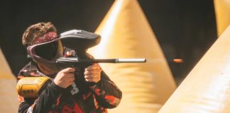 Фото пейнтбольного клуба «Камелот»