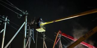 Россети Сибирь на объекте. Фото компании