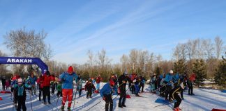 Лыжня. Фото со страницы Алексея Лемина