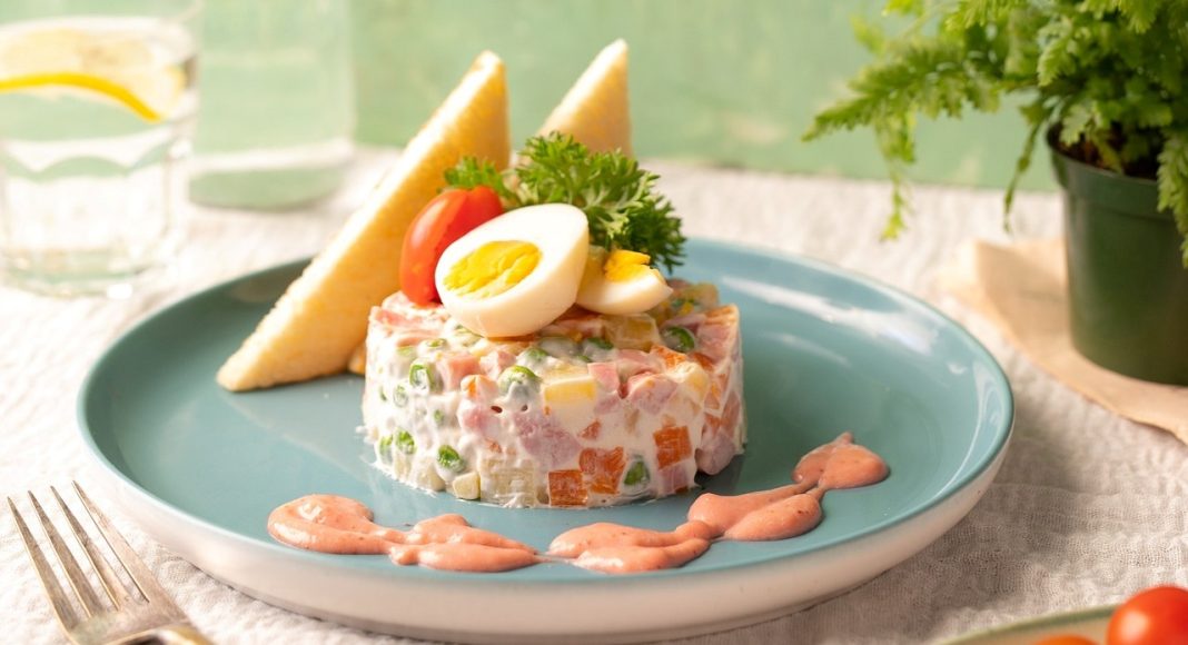 Салат. Картинка из фотобанка