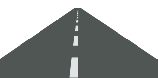 Дорога, асфальт. Картинка из фотобанка