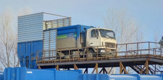 Мусороперегрузочная станция в Саяногорске