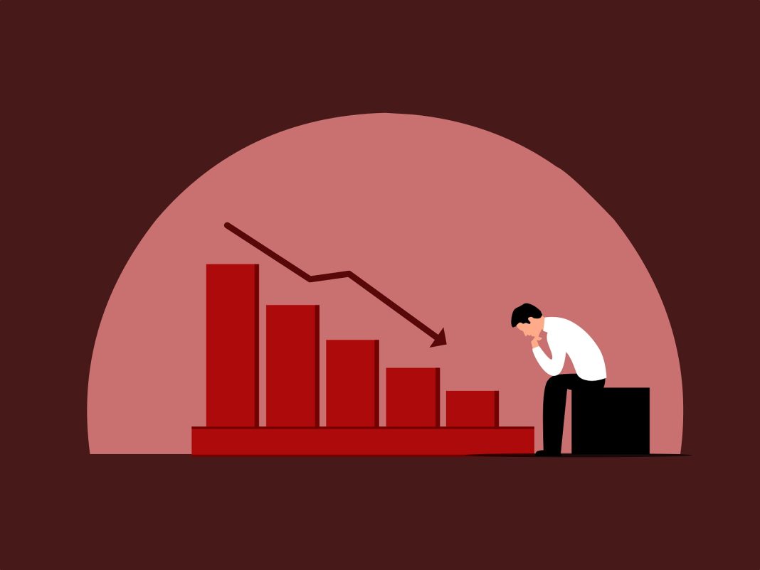 График, падение