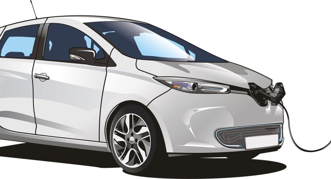 Электрозаправка. Изображение из фотобанка Электрозаправка. Изображение из фотобанка