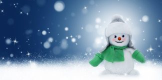 Снеговик. Изображение из фотобанка