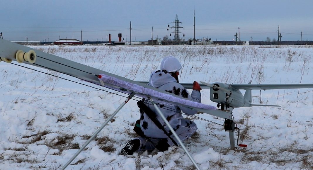 БПЛА. Фото Министерства обороны РФ. Тренировка на Кузбассе