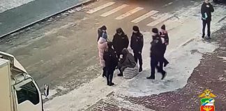 Кадр съемки МВД