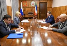 Встреча с Викторией Абрамченко. Фото: r-19.ru