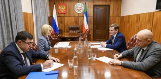 Встреча с Викторией Абрамченко. Фото: r-19.ru