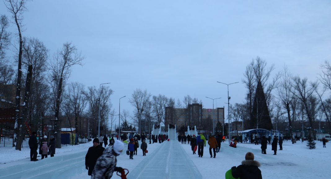 Горка. Фото предоставлено пресс-службой Администрации Абакана